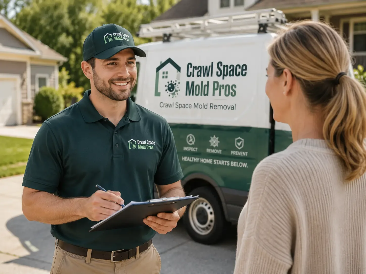 Crawl Space Mold Removal Dow City, IA FAQs